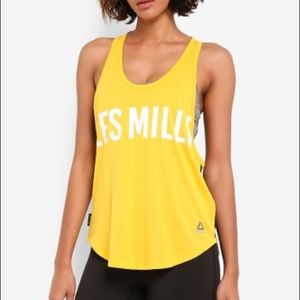 LES MILLS yellow tank medium